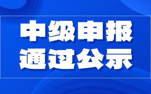 申報通過公示